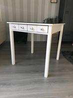 houten tafel, Huis en Inrichting, Tafels | Eettafels, Ophalen, Gebruikt, Vierkant, 50 tot 100 cm