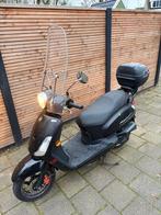 Sym Fiddle II scooter met windscherm en topkoffer, Gebruikt, SYM, Ophalen of Verzenden, Benzine