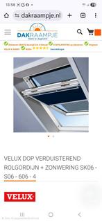 Velux Dakraam met Verduisterend Rolgordijn HR++ 114x118cm, Minder dan 80 cm, Overige typen, Minder dan 200 cm, Ophalen of Verzenden