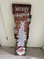 Kerst plaat om op te hangen, Ophalen of Verzenden, Zo goed als nieuw