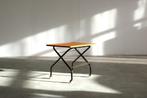 vintage sidetable | bijzettafel | jaren 60 | Deens, Huis en Inrichting, Tafels | Sidetables, Gebruikt, 100 tot 150 cm, Metaal