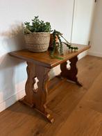 Vintage bijzettafeltje - plantentafeltje, Minder dan 55 cm, Gebruikt, Vintage, Ophalen of Verzenden