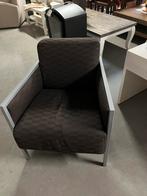 Fauteuil, stof met metaal, Ophalen, Gebruikt