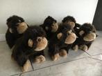 Nieuw pluche knuffels 6x gorilla 2x tijger 2x lion H25xB13, Ophalen of Verzenden, Nieuw, Overige typen