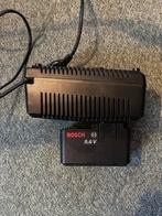 Bosch acculader en accu, Ophalen of Verzenden, Gebruikt