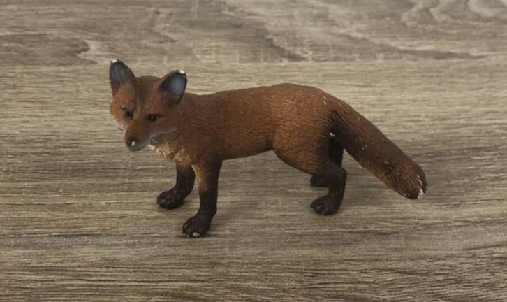 Schleich 14648 vos, dierfiguur, Verzamelen, Dierenverzamelingen, Gebruikt, Beeldje of Figuurtje, Overige soorten, Ophalen of Verzenden