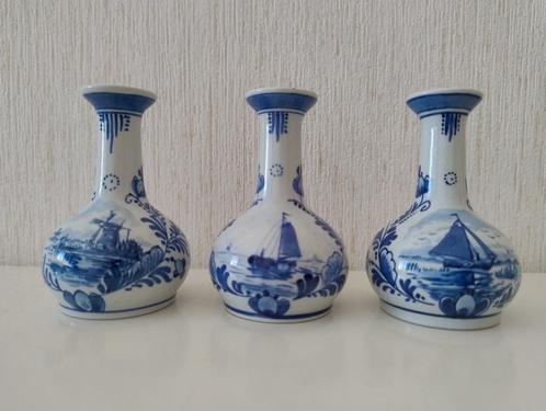 IN PRIJS VERLAAGD Minivaasjes Porceleyne Fles, Antiek en Kunst, Antiek | Keramiek en Aardewerk, Ophalen of Verzenden