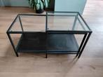 Salontafel, Huis en Inrichting, Tafels | Salontafels, Ophalen, Gebruikt, 50 tot 100 cm, Glas