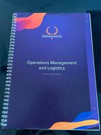 Athena samenvatting Operations Management and Logistics, Ophalen of Verzenden, Nieuw, WO