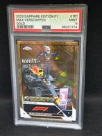 F1 Max Verstappen #161 Topps Sapphire PSA 9 Genummerd 38/50, Verzenden, Nieuw, Plaatje