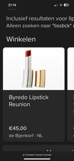 Byredo Réunion lipstick, Sieraden, Tassen en Uiterlijk, Make-up, Zo goed als nieuw, Lippen, Verzenden