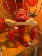 Vintage Houten Hondje Flessenopener, Ophalen