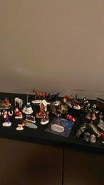 Kerstdorp figuren en hekjes, Diversen, Kerst, Ophalen of Verzenden, Zo goed als nieuw