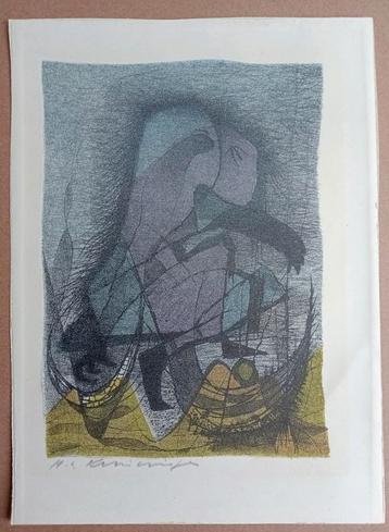 Harry van Kruiningen Gilgamesj Litho beschikbaar voor biedingen