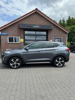 Hyundai Tucson 1.6 T-gdi 177pk 4WD 7-DCT 2018 Grijs, Auto's, Hyundai, USB, 4 cilinders, Leder, Vierwielaandrijving
