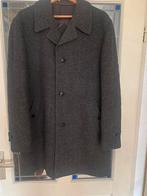 Donkergrijze wollen jas maat 54, Kleding | Heren, Jassen | Winter, Ophalen of Verzenden, Zo goed als nieuw, Maat 52/54 (L), Grijs