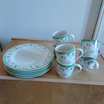 6 bekers  / mokken en 5 borden Albert Heijn in prima staat, Huis en Inrichting, Ophalen of Verzenden, Zo goed als nieuw, Overige stijlen