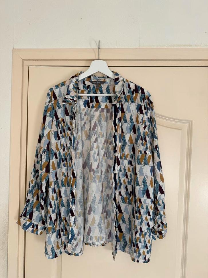 Ulla Popken Blouse Maat 46/48, Kleding | Dames, Blouses en Tunieken, Zo goed als nieuw, Maat 46/48 (XL) of groter, Overige kleuren