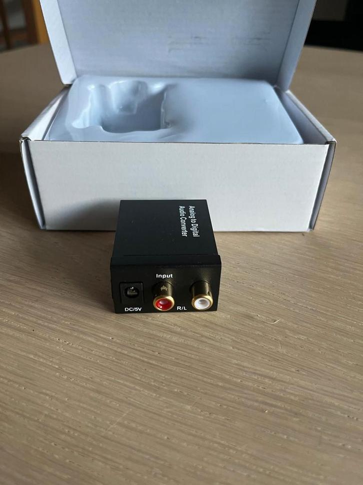 Analoog naar Digitaal Audio Converter, Audio, Tv en Foto, Converters, Nieuw, Ophalen of Verzenden