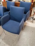 Set van 4 blauwe Nomada stoelen, Ophalen, Gebruikt, Blauw, Modern