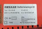 acculader ABSAAR 6 en 12 V, Auto-onderdelen, Accu's en Toebehoren, Ophalen, Gebruikt