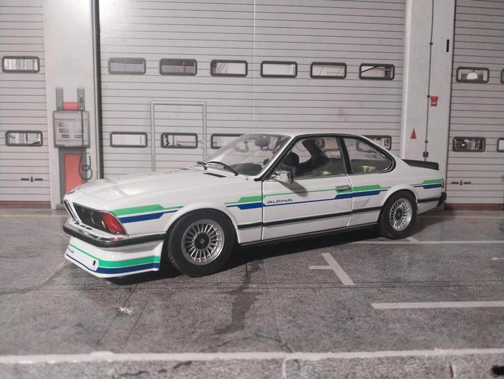 Bmw alpina B7 turbo 6 serie E24 wit, Hobby en Vrije tijd, Modelauto's | 1:18, Nieuw, Auto, Solido, Ophalen of Verzenden