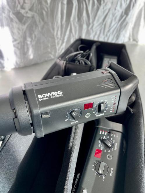 Bowens Gemini 500 Pro kit (3 studioflitsers) + extra’s, Audio, Tv en Foto, Fotografie | Fotostudio en Toebehoren, Zo goed als nieuw