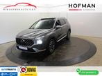 Hyundai Santa Fe 1.6 T-GDI PHEV Premium Sky 7p. Pano Cam El-, Auto's, Hyundai, Santa Fe, Gebruikt, Zwart, 4 cilinders