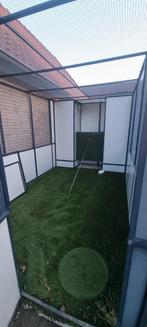 Roofvogel kooi/voliere, Dieren en Toebehoren, Ophalen, Gebruikt, Aluminium, Volière