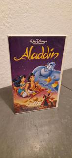 Aladdin cassettebandje, Cd's en Dvd's, VHS | Kinderen en Jeugd, Alle leeftijden, Ophalen of Verzenden, Gebruikt, Tekenfilms en Animatie