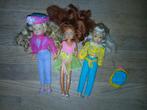 3x Kid Core 'Barbie' poppen uit 1990, Kinderen en Baby's, Speelgoed | Poppen, Ophalen of Verzenden, Zo goed als nieuw, Barbie