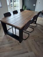 Massief Eiken Keukentafel, Ophalen of Verzenden