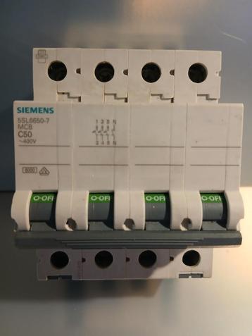 Siemens 5SL6, installatieautomaat,50A beschikbaar voor biedingen