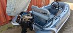 Highfield Classic 340 pvc dark grey met 20pk Suzuki, Watersport en Boten, Zo goed als nieuw, Benzine, Minder dan 70 pk, Overige materialen