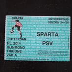 Sparta Rotterdam Entreebewijs '94-'95, Ophalen of Verzenden, Gebruikt, Sparta, Poster, Plaatje of Sticker