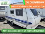 Hobby de Luxe Easy 440 TREINZIT + VOORTENT + 4 PERS, Caravans en Kamperen, Caravans, Serviceluik, -, Hobby, -