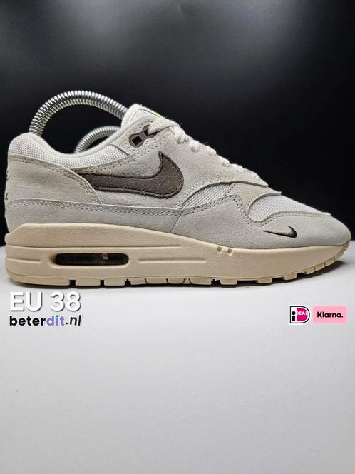 Nike Air Max 1 'Sail Ironstone' Maat: 38, Kleding | Dames, Schoenen, Zo goed als nieuw, Sneakers of Gympen, Ophalen of Verzenden
