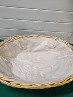 mand groot riet met hengsels en plastic, Ophalen of Verzenden, 'T Olde Gre-j, Info@toldegrej.nl, Endepoelstraat 20f Didam