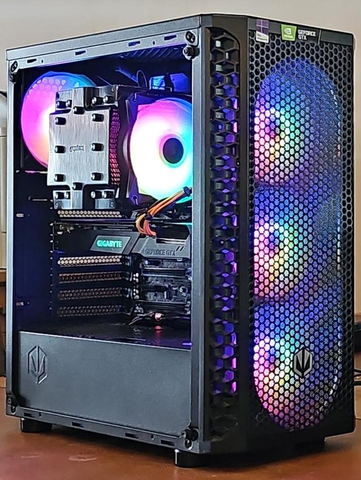 MULTIMEDIA & GAME PC R7 2700X/750BM.2/16GBDDR4/GTX1660S OC 6, Computers en Software, Desktop Pc's, Zo goed als nieuw, 4 Ghz of meer