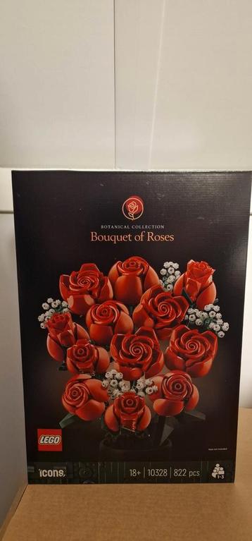 Nieuw: Lego Icons 10328 Botanicals Collection Rozenboeket  beschikbaar voor biedingen