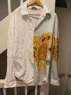 SHEIN MERK VAN GOGH PRINT BLOUSE, MAAT; L/XL, Kleding | Dames, Ophalen of Verzenden, Zo goed als nieuw, Maat 42/44 (L), Overige kleuren