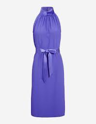 LaDress Nina M zgan jurk lila crepe met band beschikbaar voor biedingen