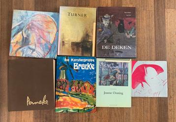 Diverse (13 stuks) Kunstboeken - zie ook andere advertenties beschikbaar voor biedingen