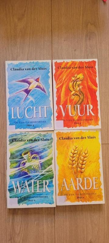 4 x Claudia Van der Sluis - De Vier Elementenreeks Aarde &  beschikbaar voor biedingen
