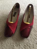 Vintage Bally Suisse donkerrood lak/suede leren schoenen 39½, Instappers, Ophalen of Verzenden, Gedragen, Bally Suisse