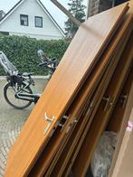 Opdekdeuren houtnerf, Ophalen of Verzenden, Binnendeur, 200 tot 215 cm