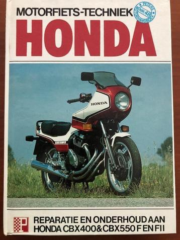 werkplaatshandboek HONDA CBX400 CBX550 1982-1986 *NIEUW & NL beschikbaar voor biedingen