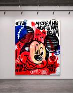 Lacriss — Mickey Mouse (106  89 cm), Antiek en Kunst, Kunst | Schilderijen | Modern, Ophalen of Verzenden