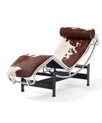 LC4 Corbusier Make-over met Koeienhuid, Huis en Inrichting, Fauteuils, Ophalen of Verzenden