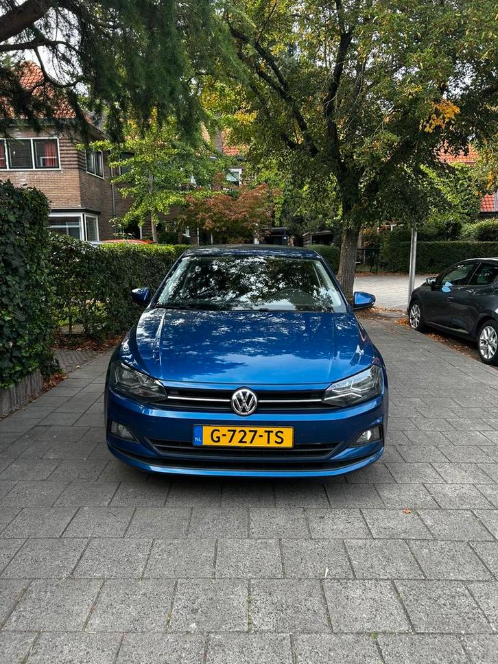 Volkswagen Polo 1.0 TSI 95pk 7-DSG 2019 Blauw, Auto's, Volkswagen, Particulier, Polo, Benzine, Hatchback, Automaat, Geïmporteerd